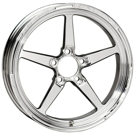 Weld Racing 88-17000 Weld Pro Drag Alumastar 2.0; 1 Piece; Size 17x2.25; Bolt Pattern Anglia; -12.573 Offset; Back Spacing 1.13 in.; Polished; Center Cap (Best Rear Suspension For Drag Racing)