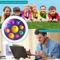 thumbnail image 1 of Juguete De Autismo Bloques de Construcción Juego de burbujas de juguete sensorial educativo con llavero antiestrés Planet Kids (C), 1 of 3