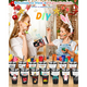 thumbnail image 5 of Vasos Mágicos Labg Plastico Vasos Con Popote Y Tapa 710ml 15pzs Negro, 5 of 5