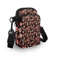thumbnail image 3 of HELLHERO Black Cat with Shoulder Strap 2 Zippers Outdoor Daily Use Women Messenger Bag with Adjustable Strap Polyester 4.33x1.97x7.09 for Unisex, 3 of 7