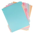 thumbnail image 2 of 8 Count Binder Dividers with Write‑On Tabs, 8 Tab Page Separators for 3‑Ring Binder, for Office and Home Organization, 2 of 9