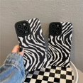 thumbnail image 5 of Lovebay Luxury Zebra Stripe Pattern Phone Case For iPhone15 14 13 12 11 Pro Max XR XS Max 7 8 14 Plus Soft Shockproof Back Cover, 5 of 5