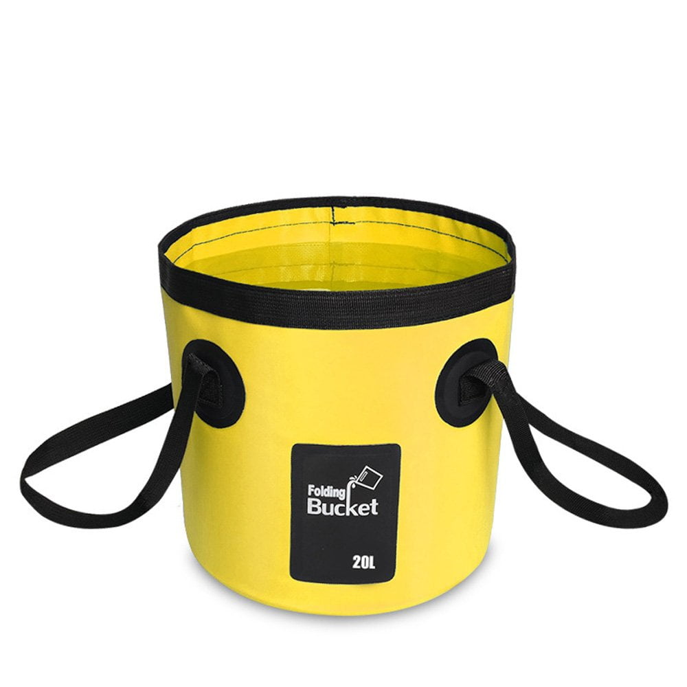 Collapsible Bucket Camping Water Storage Container 20L Portable Folding