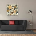 thumbnail image 3 of Epic Graffiti 'Neutral Floral II' by Silvia Vassileva, Canvas Wall Art, 37"x37", 3 of 8
