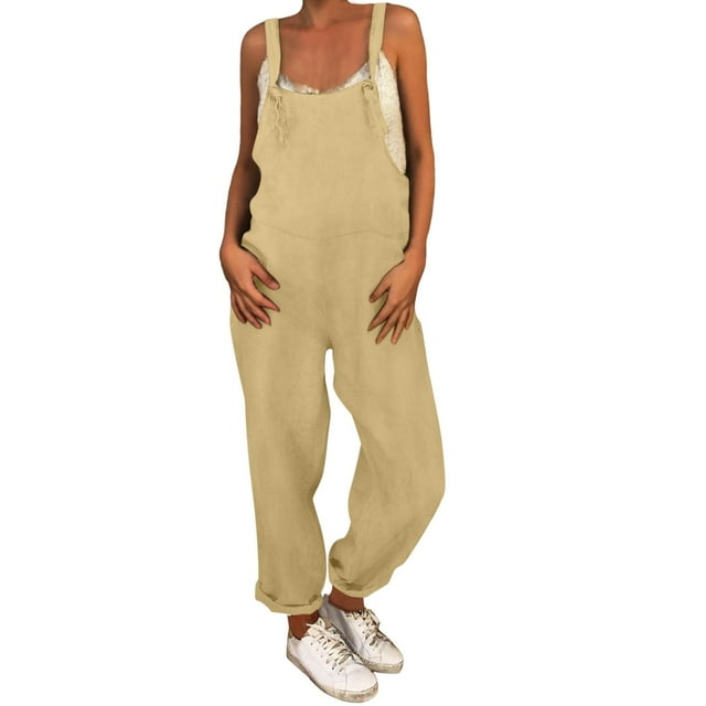 Salopettes Grande Taille Combinaison Décontractée pour Femmes Combinaison Ample Combinaison pour Femmes