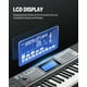 thumbnail image 3 of Donner Piano con teclado de 61 teclas, kit de teclado de piano eléctrico con 249 voces, 249 ritmos - Incluye soporte para piano, taburete, micrófono, regalo para principiantes, negro (DEK-610S), 3 of 5