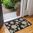 thumbnail image 2 of Pioneer Flower Floral Print Pattern Door Rugs,Washable Non Slip Door Mats Indoor,Decorative Door Mats,Entry Mat Indoor for Entrance,Bedroom,Kitchen,Bathroom,30"x17", 2 of 6