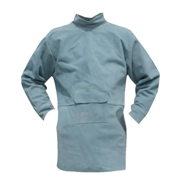 Chaqueta de cuero para Soldar Macarena Ropa Larga Antiescarcha resistente a las llamas 85cm