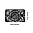 thumbnail image 3 of TIELUTT Large Entrance Carpet Floor Mat with Visual Deception Effect Suitable for High Traffic Flannel Blanket Throw under Bed Carpet Area Rug for Bedroom Knit Throw Blankets for Couch Blanket for Cou, 3 of 4