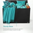 thumbnail image 6 of Mindspace Toy Chest Collapsible Storage Bins for Stuff Animals and Kids Toys Black, 6 of 9