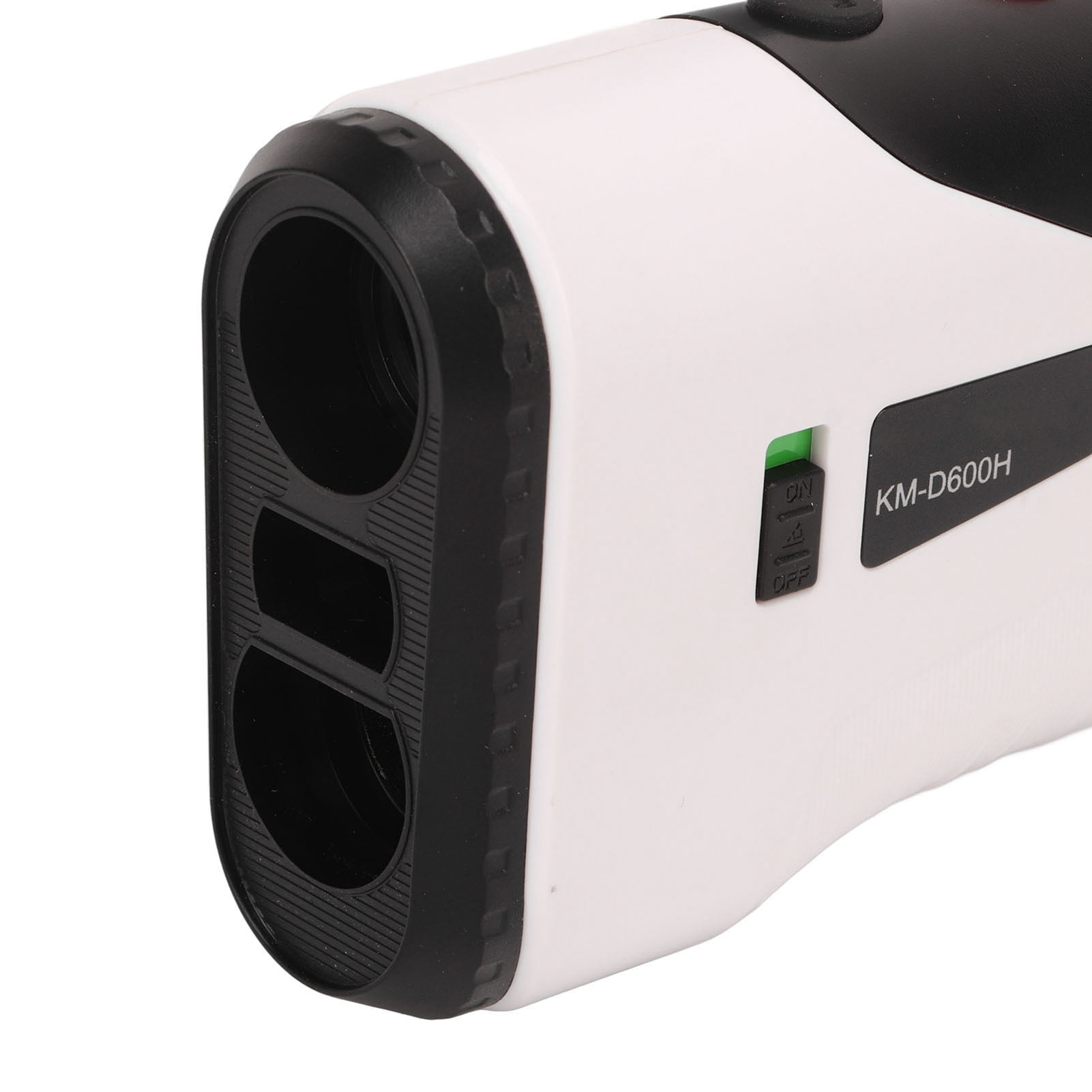 Nieyigj Golf Rangefinder with Slope Switch USB Rechargeable 6.5X Magnification 656 Yards / 600m Range Laser Range Finder White