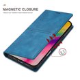 thumbnail image 6 of for iPhone 16 Pro Max Wallet Case Cover, Luxury Wallet Case with Card Holder Magnetic Clasp Kickstand PU Leather Folio Protective Phone Case for iPhone 16 Pro Max, Blue, 6 of 11