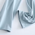 thumbnail image 3 of Defitshape Women's Cotton Pajamas Pants Comfy Pj Bottoms Lightweight Elastic Waist Lounging Stretchy Loungewear Blue Medium, 3 of 4