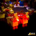 thumbnail image 2 of Lighting Kit for Santa's Workshop 10245 (Building Set Not Included) by Light My Bricks, 2 of 4