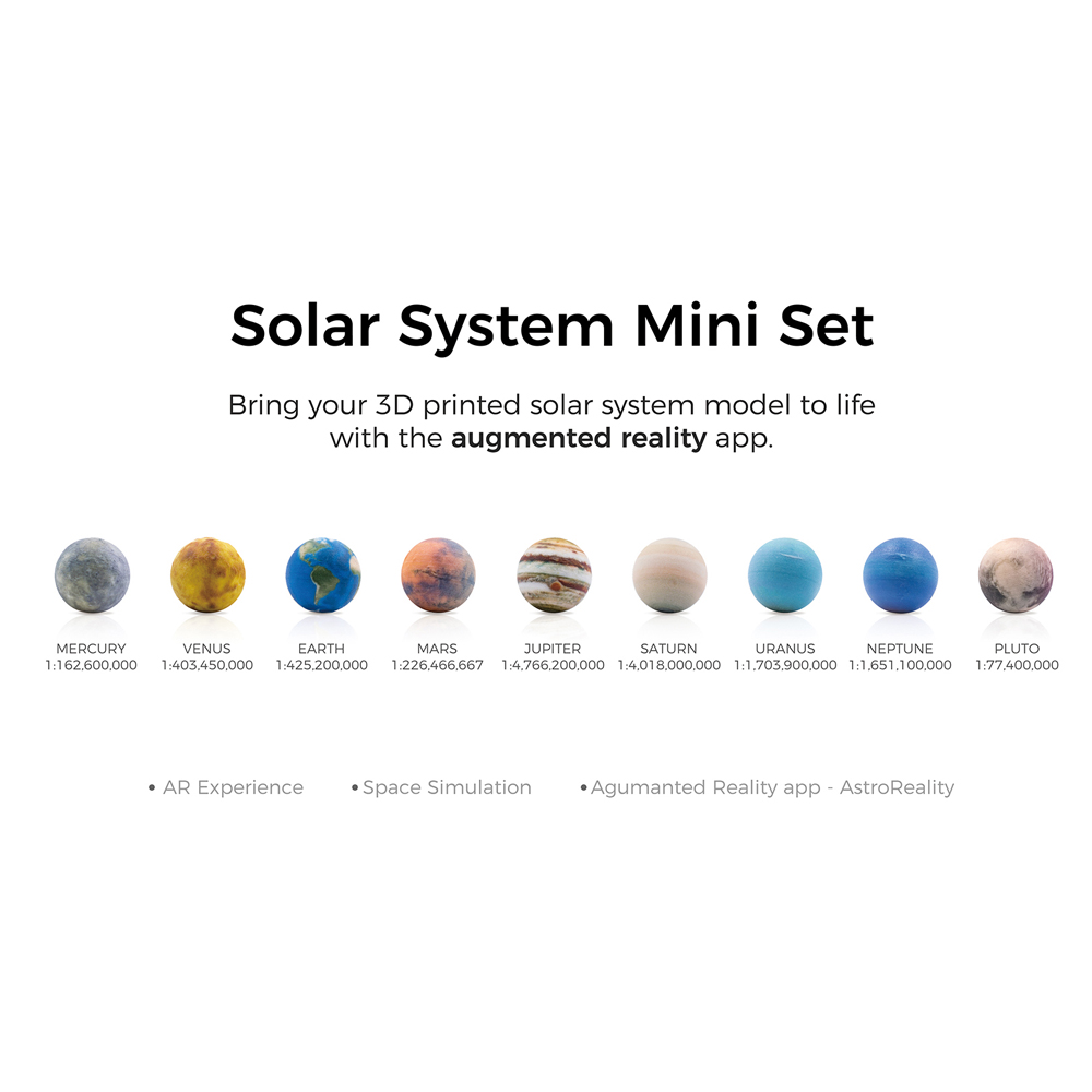 Solar System Mini Set Augmented Reality Ar Solar System