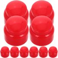 thumbnail image 1 of unbranded 10Ud Fundas Plásticas Rojas Para Tornillos Protección Y Fácil Instalación, 1 of 7