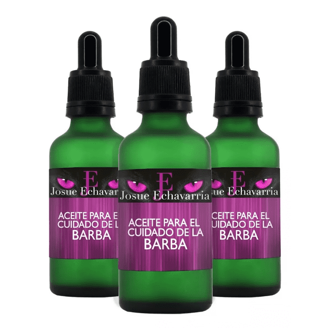 3 Frascos de Aceite Natural JOSUE ECHAVARRIA 50 ml