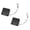 Black 2 Packs, variant on WJY, Black Stainless Steel Door Closers, 1 Piece, 3 Pack