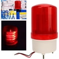 thumbnail image 4 of HUGFEGWE LED Rotating Strobe 120dB Sound Alarm Light for Industry Security IP54 ABS Outdoor (12V) CJB91-50419, 4 of 8