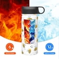 thumbnail image 6 of Disketp Bee 18oz Sports Insulated Kettle With Straw Insulated Water Bottle For Running Hiking Cycling Climbing Man'S Womens Sports Water Bottle, 6 of 8