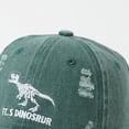 thumbnail image 7 of Gibobby Baby Dinosaur Pattern Baseball Cap Toddler Summer Sun Hat for 12 18 Months 1-4T Kids Boys Girls Adjustable Infant Outdoor Dinosaur Hats(3-8 Years,Green), 7 of 7