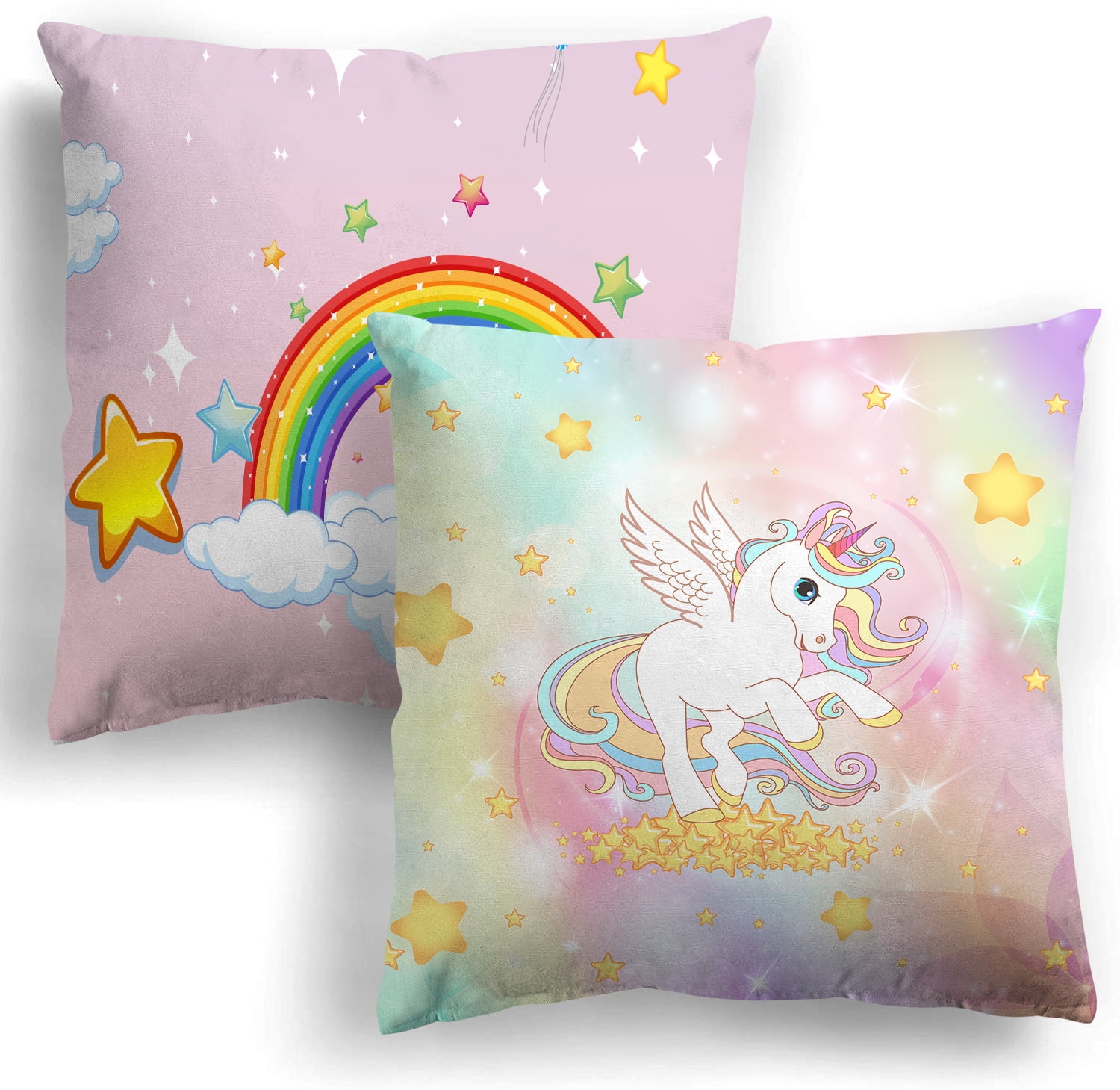 Rainbow Scrawl Pillow – Ad Hoc Home