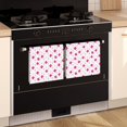 thumbnail image 3 of 2 Pcs Pioneer Flower Floral Print Pattern Kitchen Towels, Funny Microfiber Dish Towel Set, 18" X 26" Tea Towels, 3 of 6