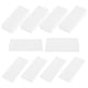 thumbnail image 2 of 20 almohadillas para cabecera y colchón, cojines EVA para reducción de ruido y amortiguación de vibraciones, fáciles de instalar y limpiar, color blanco, 2 of 6