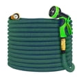 thumbnail image 2 of Manguera de jardín Manguera de agua de planta expandible flexible Tubo de lavado de automóviles de doble capa con boquilla de pulverización EE. UU., 50 pies Methold HA005812-02, 2 of 6