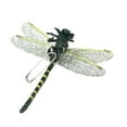 thumbnail image 4 of Figura de animal modelo de libélula para decoración de exteriores, adorno colgante de jardín con libélula pequeño con alfiler, 4 of 8