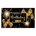 thumbnail image 1 of Birthday Holiday Background Cloth Hanging Flag Holiday Party Decoration Banner, 1 of 5