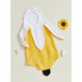 thumbnail image 4 of RUINIXCW Toddler Halloween Banana Costume Cute Contrast Color Sleeveless Romper, Kids Halloween Costume, 4 of 9