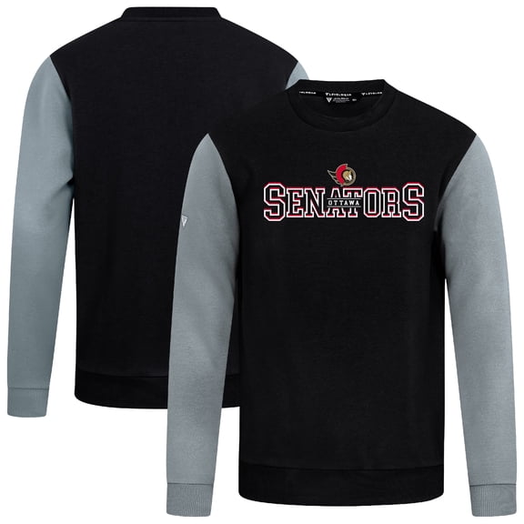 Men's Levelwear  Black/Gray Ottawa Senators Ultimate Journey Sweatshirt