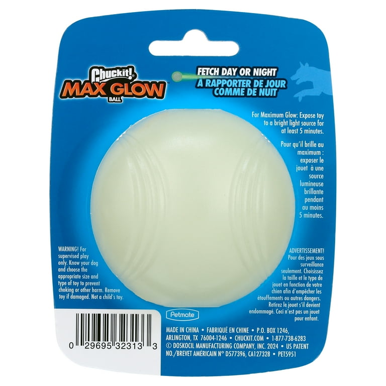 Chuckit glow ball medium hotsell