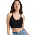thumbnail image 4 of Crop Tops for Women Sexy Backless Black Crop Top, 4 of 9