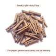 thumbnail image 4 of Pinzas de madera LWR CRAFTS pequeñas de 4,8 cm, paquete de 50 piezas, 4 of 9