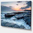 thumbnail image 2 of Sunset and Waves at Booby s Bay, 2 of 3