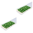 thumbnail image 2 of ZheElen 25x Simulation Cluster Green Grass for Train Scenery Decor Accessory Model Landscape Green 6mm 2Set, 2 of 6