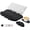 Black, variant on Ergonomic Wrist Rest For Keyboard And Mouse Soft Memory Foam Cloud Stand Pad With Set Non-slip Silicone Base Easy Typing Pain Relief Comfort Office Work Gaming Black