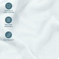 thumbnail image 4 of Bare Home Cozy Fleece Sheet Set - Extra Plush Polar Fleece - Deep Pocket - Twin XL, White, 4 of 8