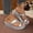 Silver, variant on Women's Wedge Slide Sandals Peep Toe Thick Platform Heel Casual Summer Beach Mules for Women Comfortable Slip On Shoes