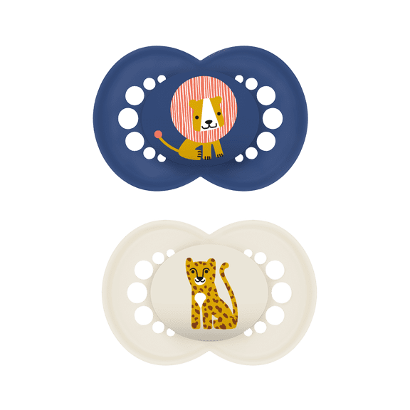 MAM Original Matte Pacifier, 16  Months, Unisex, 2 Pack