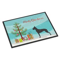 Carolines Treasures BB2993JMAT Great Dane Merry Christmas Tree Door Mat Indoor Rug or Outdoor Welcome Mat 24x36 Doormat