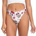 thumbnail image 1 of Fotbe Caring Cow Tanga Sin Costuras para Mujer con Estampado – Panties Invisibles, Transpirables y Cómodos para Uso Diario-Small, 1 of 6