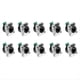 thumbnail image 1 of 10 Piezas Ethernet Rj45 Conector de Chasis NE8FDP Conector de Paso Ethernet IP65 Impermeable B, 1 of 5