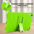 thumbnail image 3 of Allytechgroup Kids Case for Onn 7 Inch Tablet 2024 (Model:100135924), Onn 7 2024 Case, Silicone Shockproof Case with Kickstand Rubber Soft Shell Protective Cover for Boys Girls Children, Green, 3 of 7