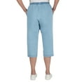 thumbnail image 2 of Alfred Dunner Womens Relaxed Denim Capri, 2 of 6