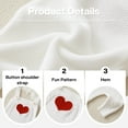 thumbnail image 3 of Actgleam Newborn Baby Girl Boy Sweater Romper Knit Overalls Pants,White,0-3 Months, 3 of 9