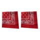 thumbnail image 3 of Ounissouiy Moda duradera Hip Hop Hombres Mujeres Bandana Deportes Headwear Bandana Muñeca Hairwrap Doble cara Head Wrap Bufanda Headwear Type5 NO5, 3 of 6