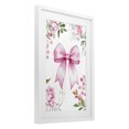 thumbnail image 2 of Stupell Industries French Country Whimsical Floral Bow Pink White Framed Print Under Glass, 14 x 20, by Creative Studio, 2 of 8